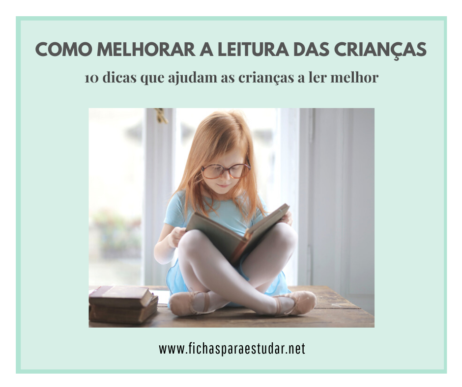 como ajudar as crian&ccedil;as a ler melhor